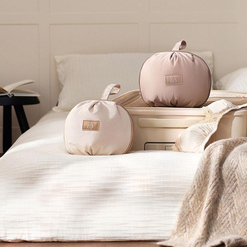 Shell-Shaped Underwear Storage Bag - Large Capacity Waterproof Organizer for Bras, Socks & Travel Essentials