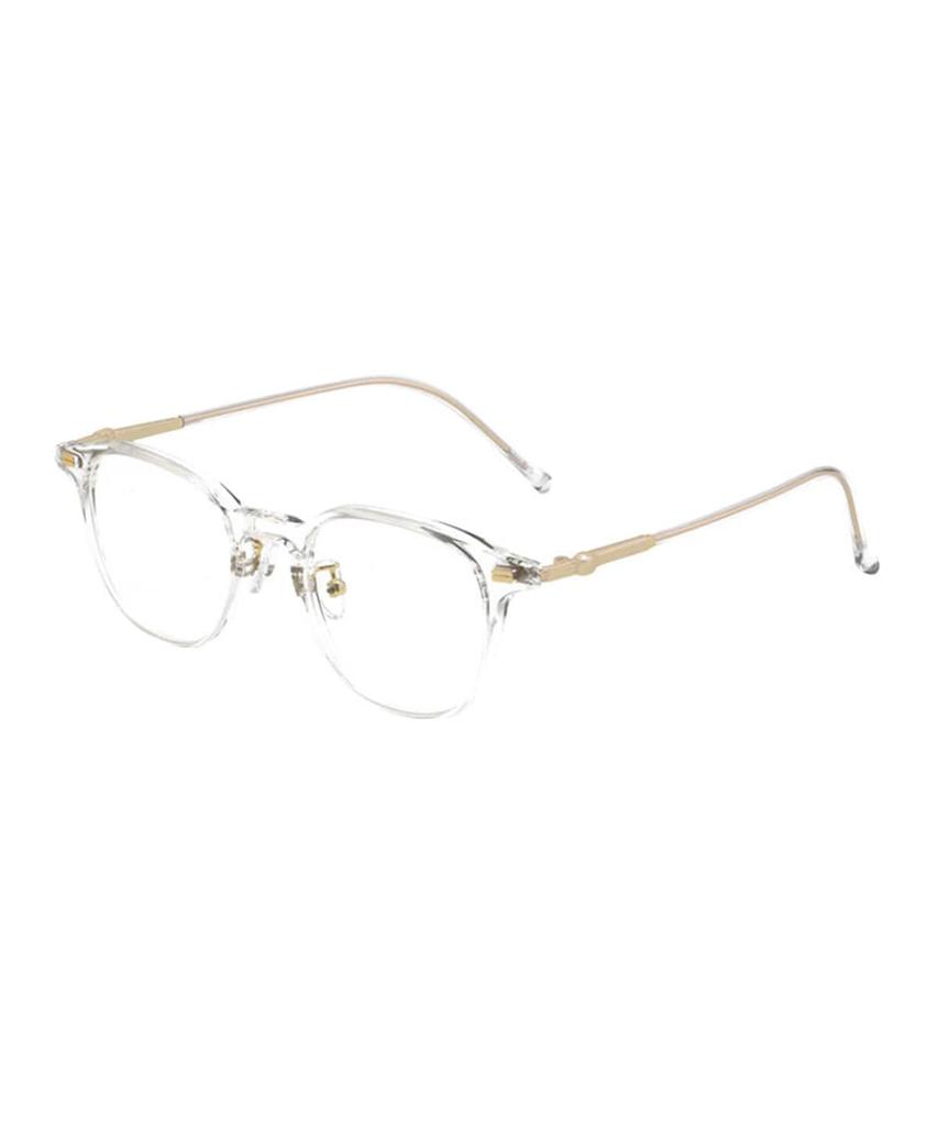MAISON MASTER Musubi Glasses Crystal-Matte Gold