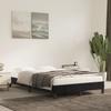 Bed Frame without Mattress Black 120 x 190 cm Velvet
