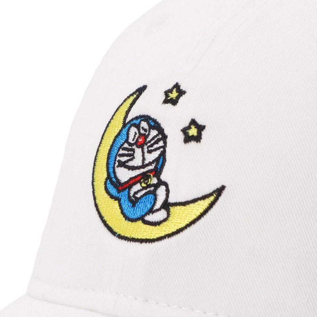 New Era 9TWENTY Doraemon Collaboration 920 DORAEMON MOON WHI Cap, White, Navy, M/L,