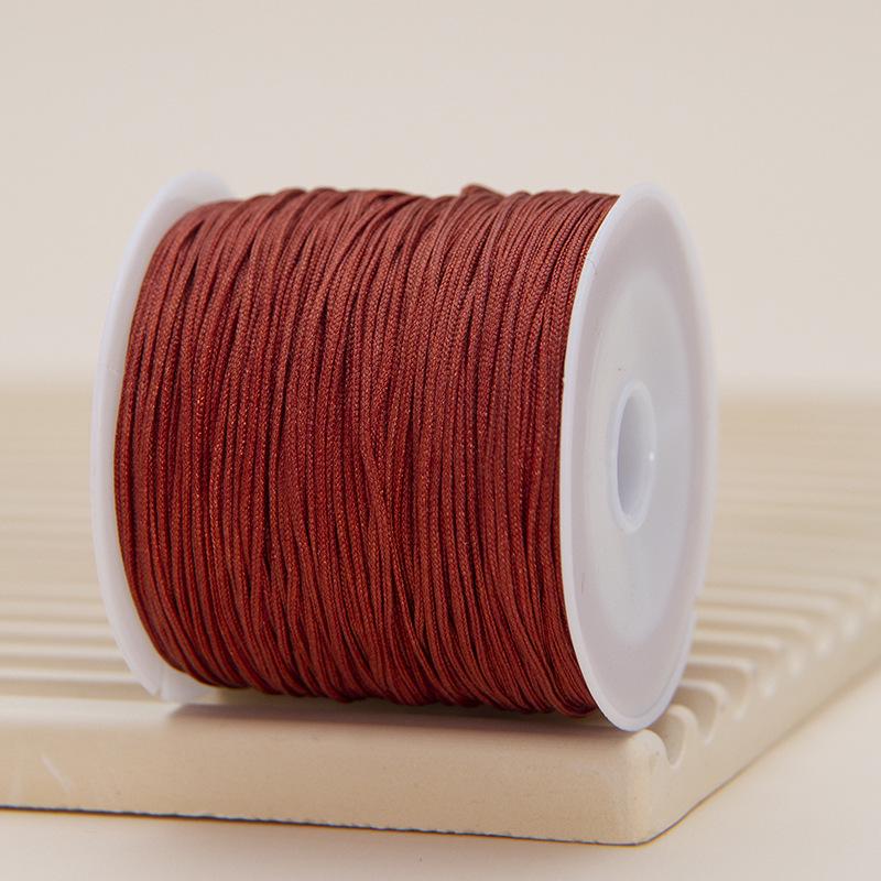 Jade Wire No. 72: 0.8mm Braided Rope for Handmade Jewelry, Bracelets & Pendants