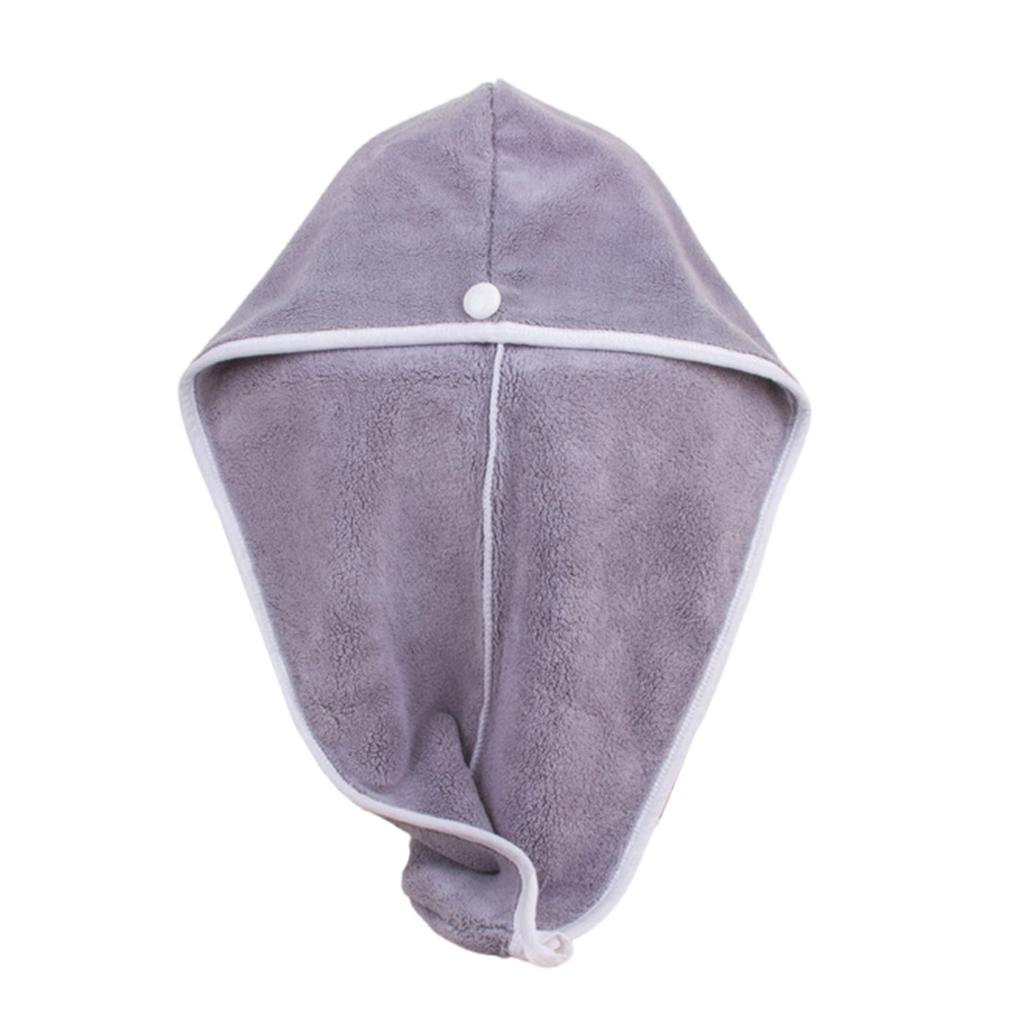 Microfiber Hair Drying Cap Turban Hair Drying Hat Super Absorbent Hair Towel For Women For Shower And Gym Use