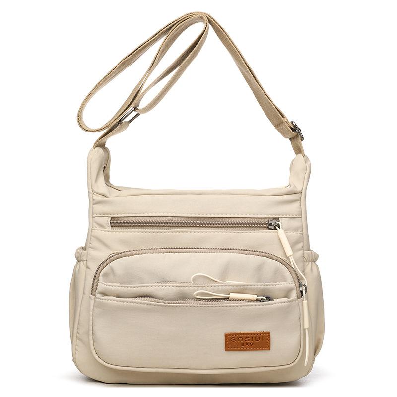 Multi-functional Travel Crossbody Bag Multi-layer Mother Bag Women's Commuter Shoulder Bag