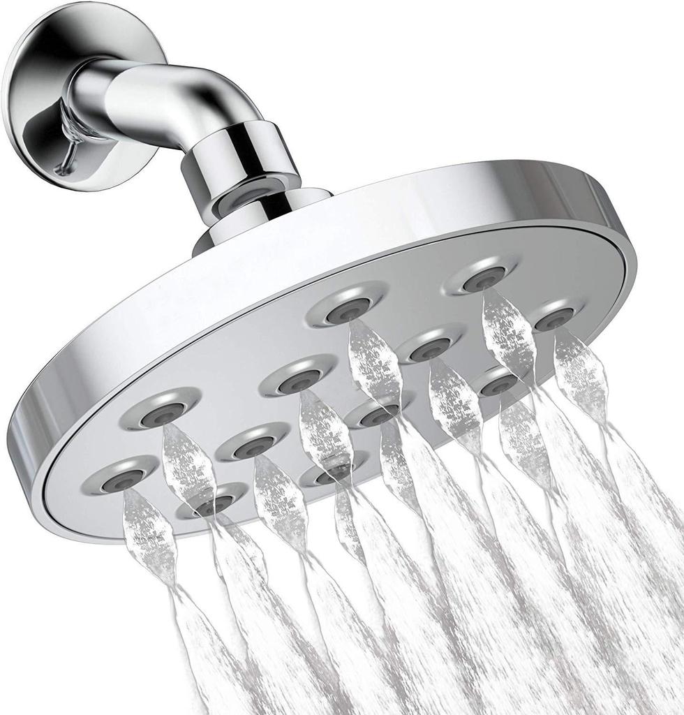 High Pressure Powerful Rain Showerhead Chrome ABS Shower Head
