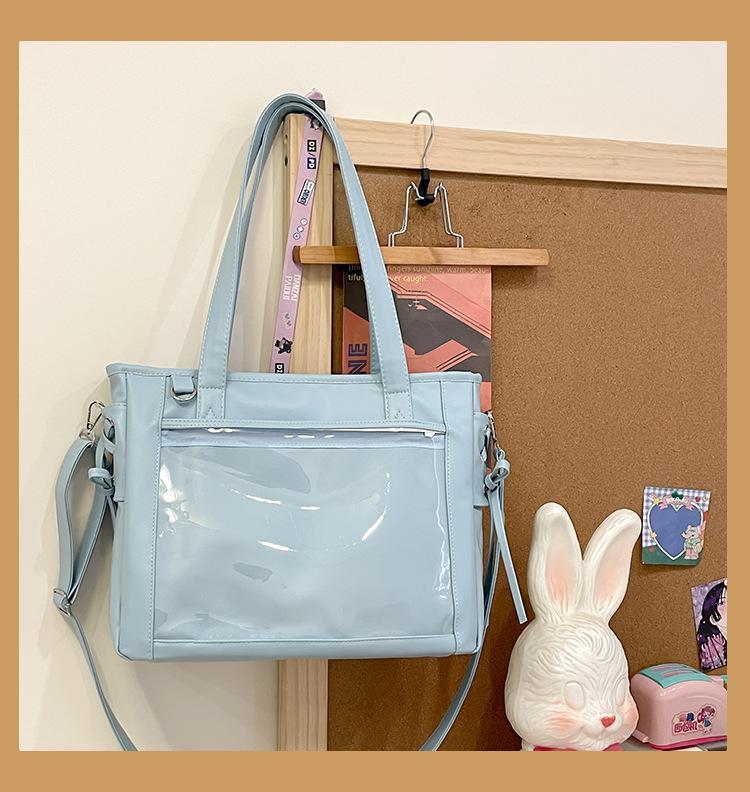 New Japanese Cute Kawaii Girls Ulzzang Y2K Ita Bag Daily Commuting Class Tote Bags Sweet Girl Jk Uniform Shoulder Bag