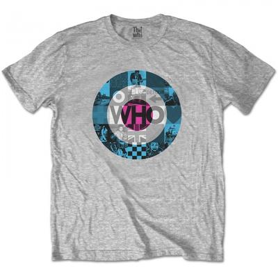 The Who Unisex Voksen Target Blocks T-skjorte i bomull