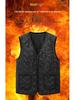Dual Control USB Heated Vest - Couple Style, Constant Temperature, Cold Protection