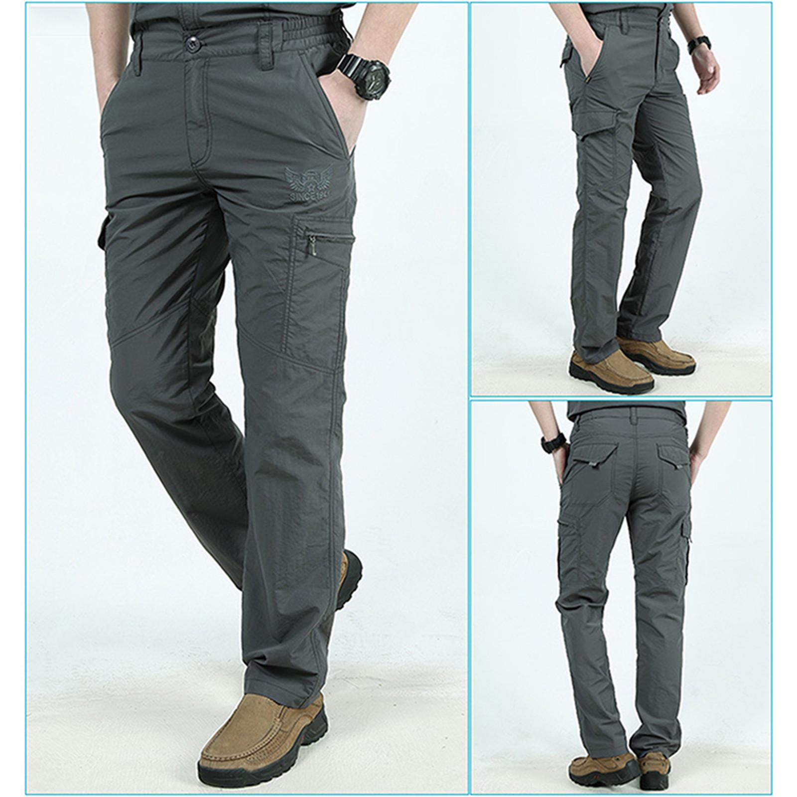 

Мужские летние уличные быстросохнущие дышащие спортивные брюки, спортивные брюки XL