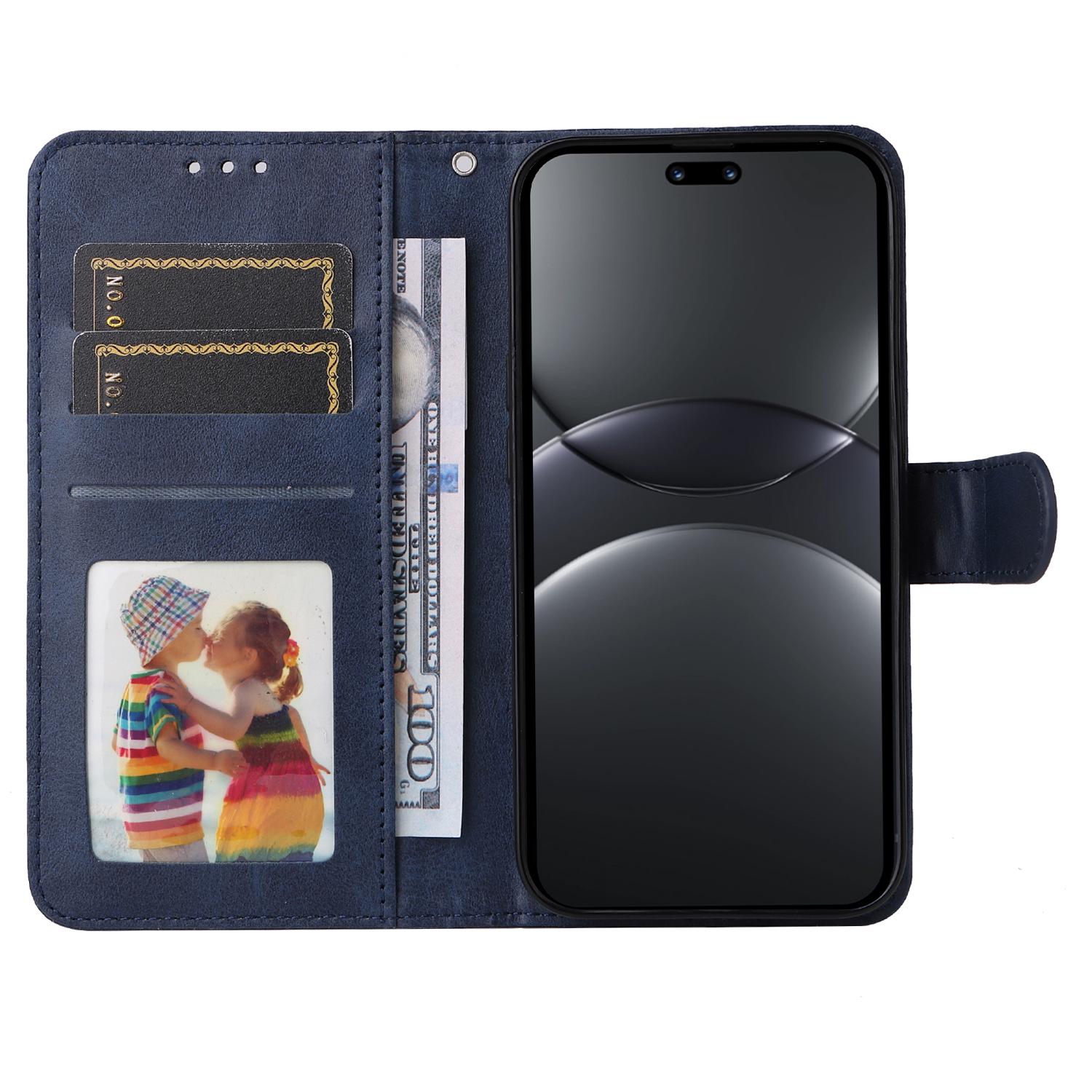 

For Huawei nova 13 Pro 5G Case Wallet PU Leather Folio Flip Phone Cover Black