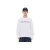 Calvin Klein Letter Blend Long Sleeve Sweatshirt Men sweatshirt White J326967YAF