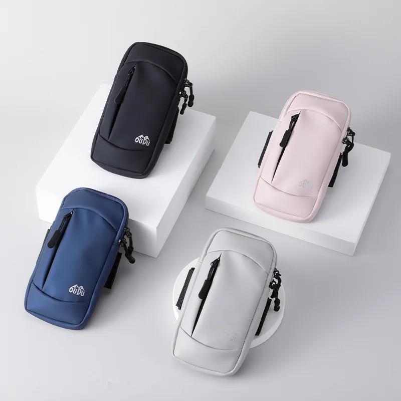 Sports Phone Armband for Iphone Outdoor Running Phone Arm Bag for Huawei 6.8 Inch Phone Unisex Wrist Bag Waterproof 6