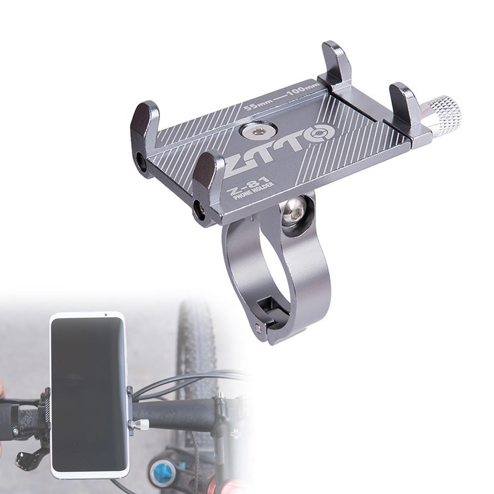Bicycle Phone Mount Aluminum Alloy Cycle Bike Phone Holder Motorcycle MTB Road Bike Handlebar Mobile Phone GPS Mount