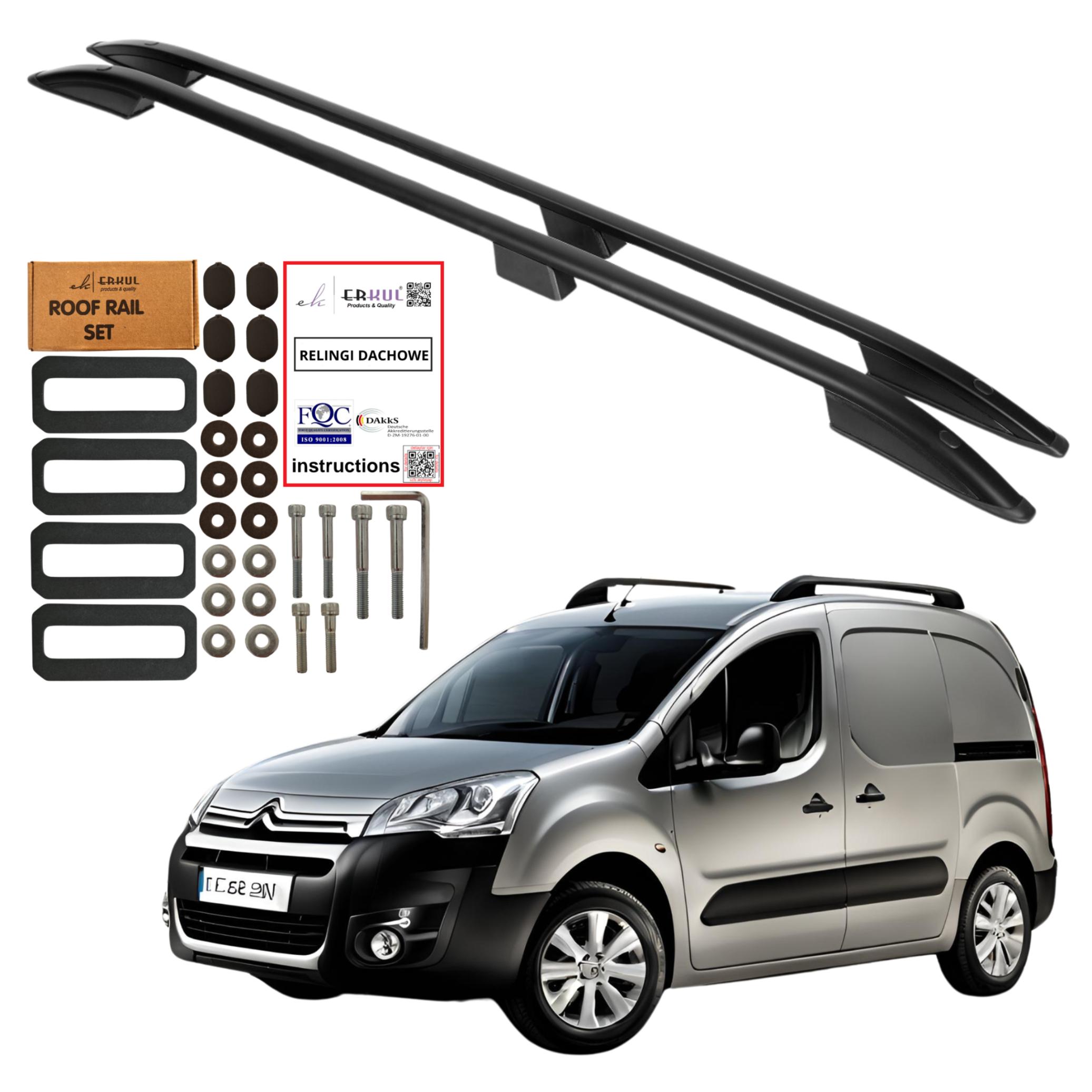 ROOF RAILS PEUGEOT PARTNER / CITROEN