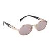 Prada Oval Sunglasses With Engraved Logo Women sunglasses Light-Purple SPR65Z_EZVN_FE20I_C_055