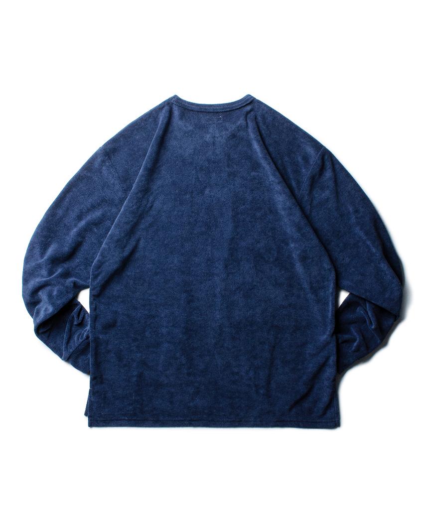 Deoleseukyu Yosemite Terry L/S Tee [Blueberry]