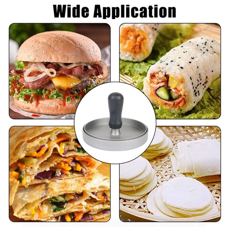 ABWR-Hamburger Patty Chicken Hamburger Patty Household Hamburger Patty Pressing Sandwich Tool Beef Patty Breakfast Pattymaker