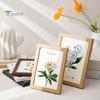 6/7/8/10-Inch/A4 Vintage Wooden Photo Frame Clear Glass Picture Display Frame Rustic Home Office Bedroom Desktop Photo Holder Decoration