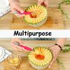 2pcs Double-Headed Metal Fruit Baller Spoon Multi-use Fruits DIY Carving Tool for Watermelon Melon Pitaya Easy Scoop for Dessert