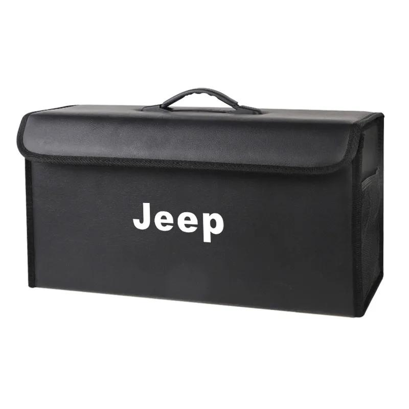 Pro Jeep Organizer do kufru auta Velkokapacitní Skládací Úložná Taška Pro Jeep Grand Cherokee Wrangler JK Gladiator Compass Ren