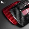 For Chevrolet Camaro 2010 2011 2012 2013 2014 2015 Real Hard Carbon Fiber Car Gear Shift Panel Interior Trim Accessories