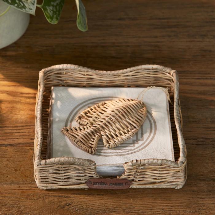 Servetnieks Rattan Zivs Riviera Maison