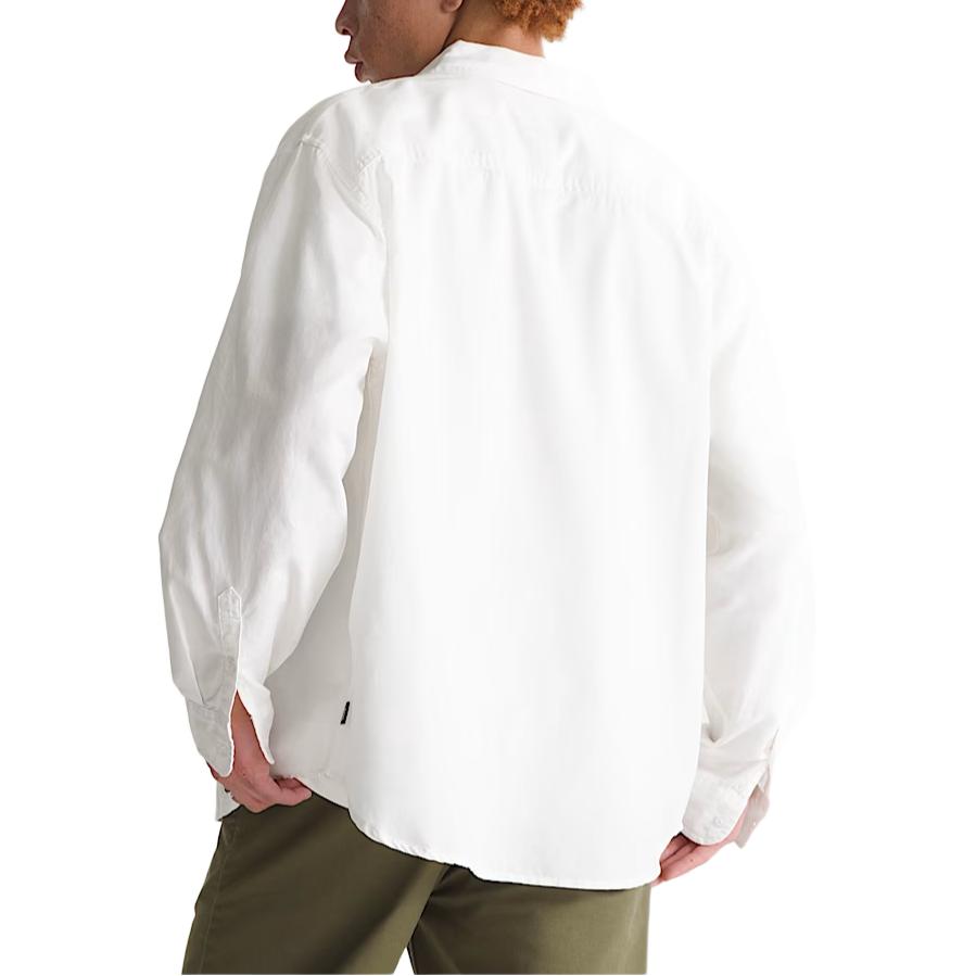 Vans Breathable Comfortable Button Long Sleeve Shirt Men shirts VN000TAEWHT
