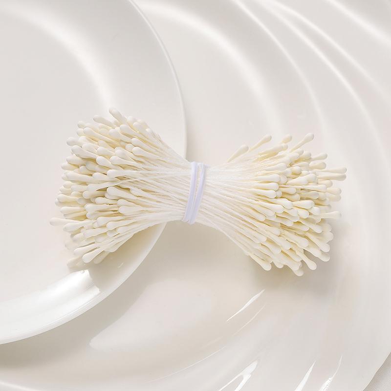 400Pcs 2mm Moulti Options Artificial Flower stamen Mini Pearl Floral pistil For Wedding Party Home Decoration DIY Accessories