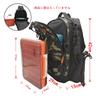 Amitfo Fishing Backpack, Large Capacity, Hiking Backpack, Lightweight Tackle Bag, Bicycle, Motorcycle, Body Bag, Camouflage