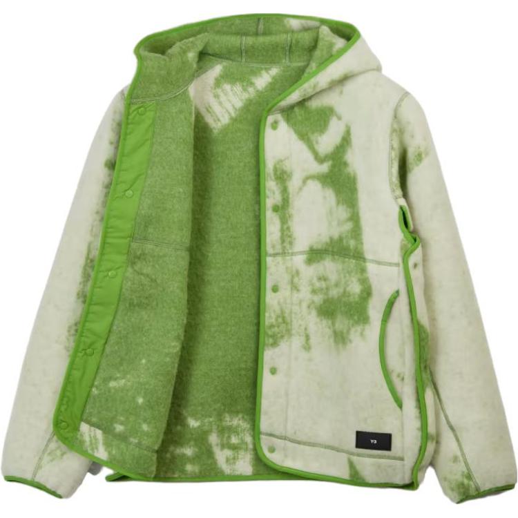 Y-3 Color Block Fitted Long Sleeve Hooded Jacket Men Jacket IP7672