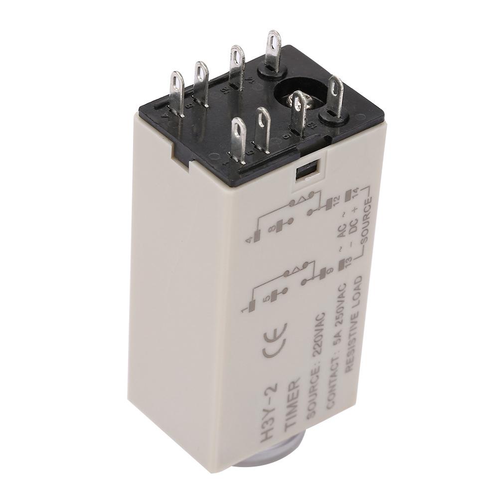AC 220V H3Y2 Delay Timer Time Relay 010 Second 10s 10sec