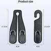 Double Hooks Car Seat Hook Leather Car Organizer Hook New Seat Back Hook  Vehicles