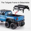 1:32 Mammoth Raptor F150 Alloy Model Car Toy Sound Light Diecast Metal Pull Back Off-road Pickup Models Collection Kids Gifts