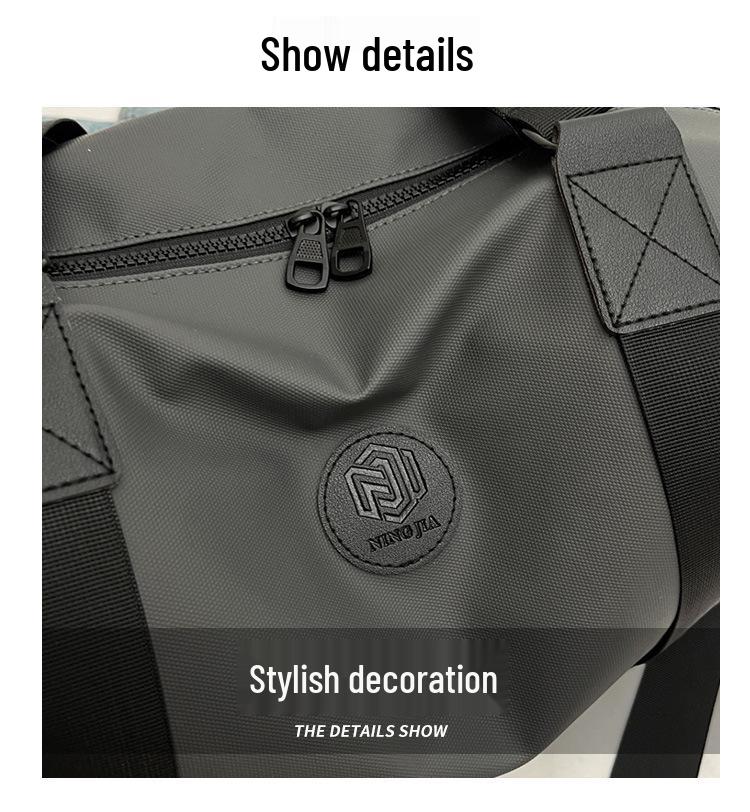 Women's Short Trip Portable Handbag: Large Capacity Korean Style Sports & Fitness Luggage Bag