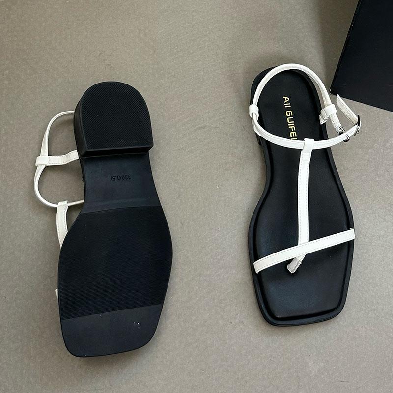 

Fashion New Summer Women Sandals Slippers Buckle Strap Female Casual Outdoor Slides Pumps Shoes Party Ladies High Heels Flip Flops 5(foot 225mm) белый