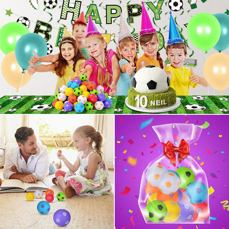 10/30/50Pcs Fidget Spinners Soccer Ball Toy Stress Ball Hand Spinner Desk Toy Party Favors Goodie Bag Stuffers Kids Adults