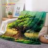 Tree of Life Nature Viking Yggdrasil Norse Soft Flannel Blankets,Throw Blanket Comfortable Blanket for Picnic Beds Home Bedroom