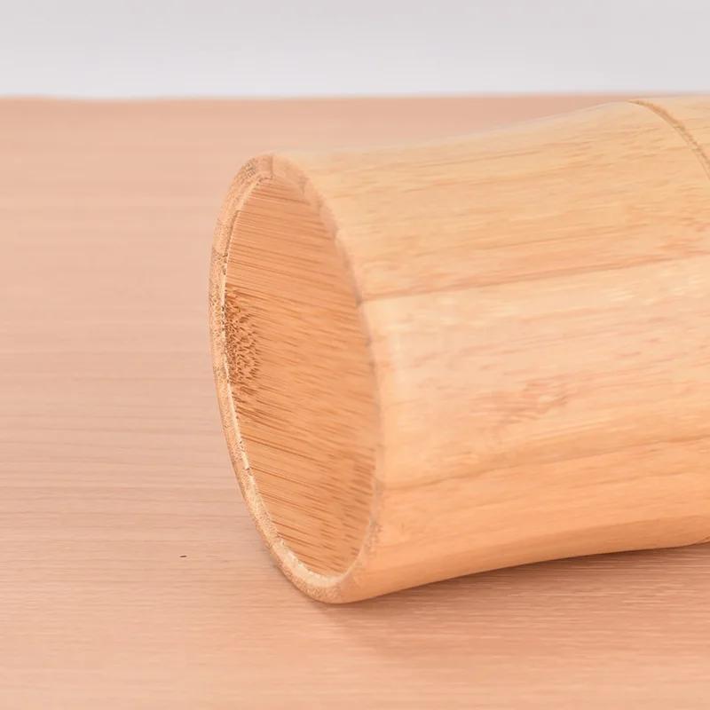 Butelka na wodę szklana 500ml Bambusowy rękaw termoizolacyjny Kubek ze szkła borokrzemowego Ekologiczne naczynie do picia Przenośna butelka turystyczna na zewnątrz