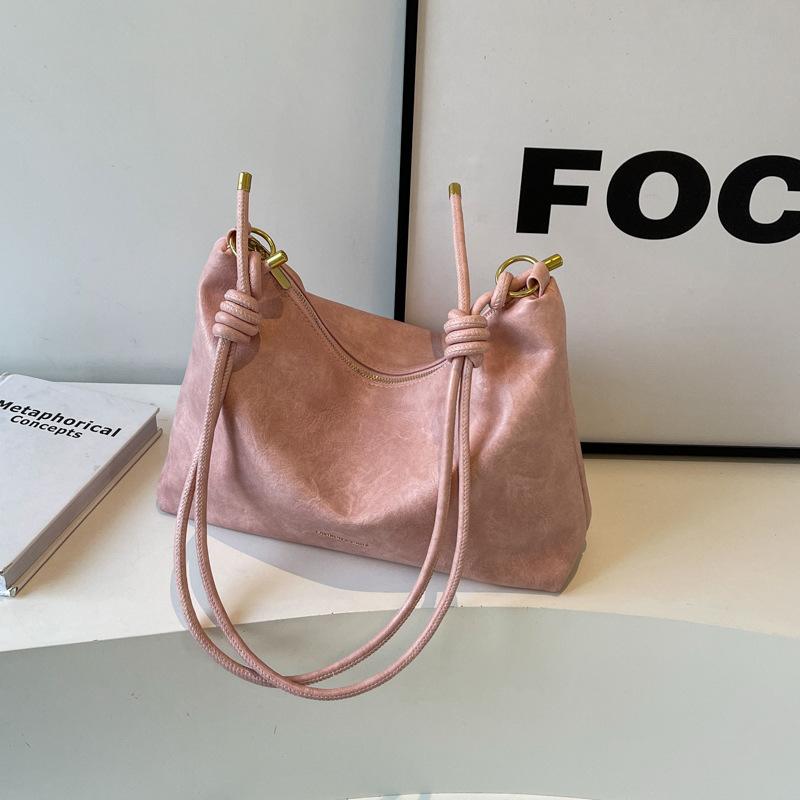 Large-capacity Bag Women's 2025 Spring New Shoulder Armpit Bag Autumn and Winter Niche Fashion Simple Messenger Tote Bag