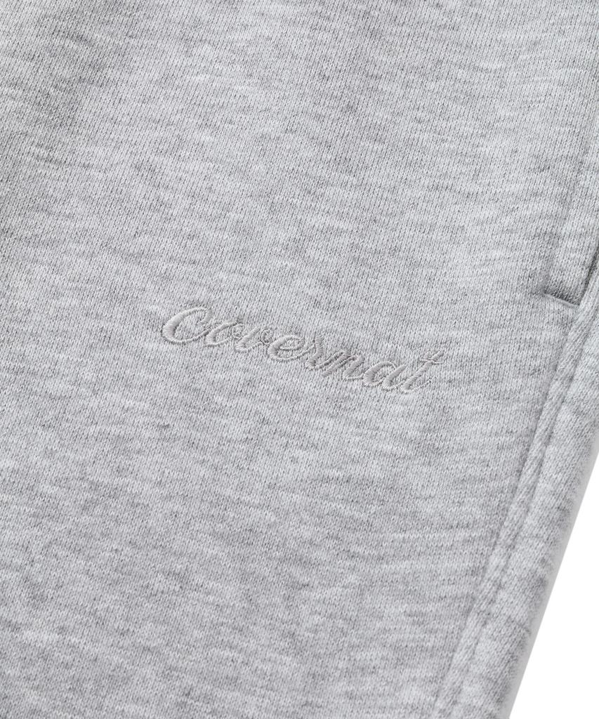 COVERNAT WOMAN Semi-Bootcut Sweatpants Melange Gray