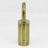 Used LOUIS VUITTON Cadena Key set No.319 metal gold padlock