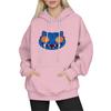 Women's Fashion Long-Sleeve Pullover Hoodie with Fun Movie-Inspired Prints