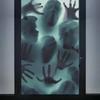 Halloween Horror Series Glass Window Stickers Wall Stickers Decoration Haunted House Glass Stickers Props Holiday Party Supplies