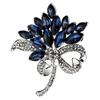 High-End Rhinestone Brooch Pin: Retro Jewelry Corsage for Men and Women