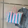 Large Capacity Tote Women Handbags Designer Beach Bag Luxury Canvas Shoulder Bag Fashion Shopper Purses Travel Bag Sac A Main