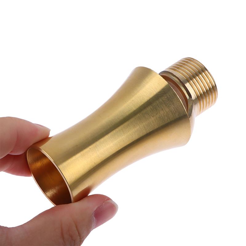 1Pc 1/2" 3/4" Brass Cascade Water Fountain Nozzles Spray Head Pond Garden Decoration Outdoor Water Fountain Nozzles