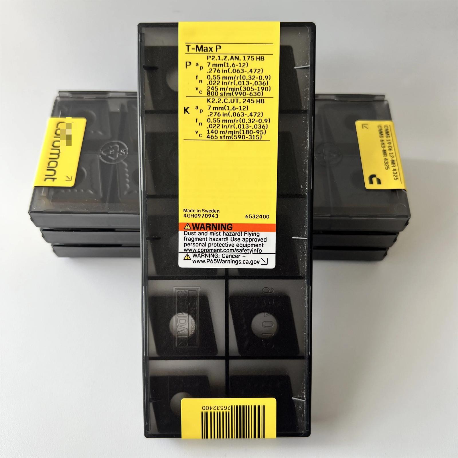 

CNMG190612-MR 4325 / Industrial indexable Carbide Inserts 10 Pcs