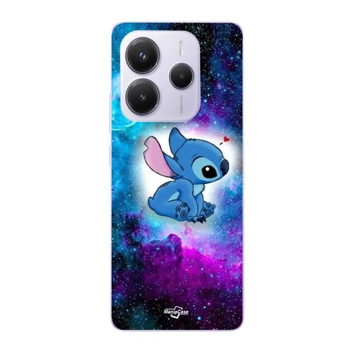 Coque Xiaomi Redmi Note 14 5G Stitch ohana espace coloré Maniacase
