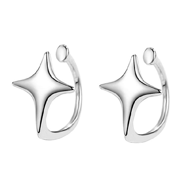 Chic Star Ear Gripper Ear Bone Cuff Unique No Piercing Ear Clip for Fashionistas