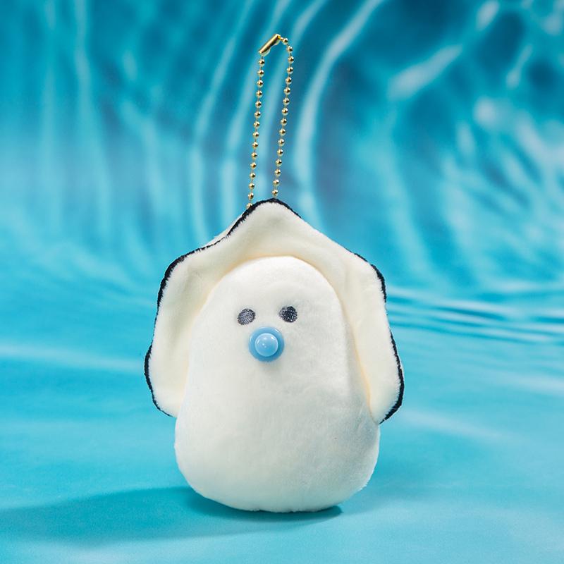 Creative Marine Animal Plush Pendant Cartoon Crab Octopus Sardine Devil Fish Stuffed Doll Bag Accessories Keychain Kids Gifts