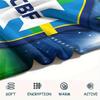 Brazil National Team CBF Printed Flannel Blanket, soft throw for bedroom sofa, washable,soccer fan merchandise, great gift.